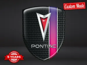 Pontiac Étiquette Étanche Résistante Sport Personnalisée